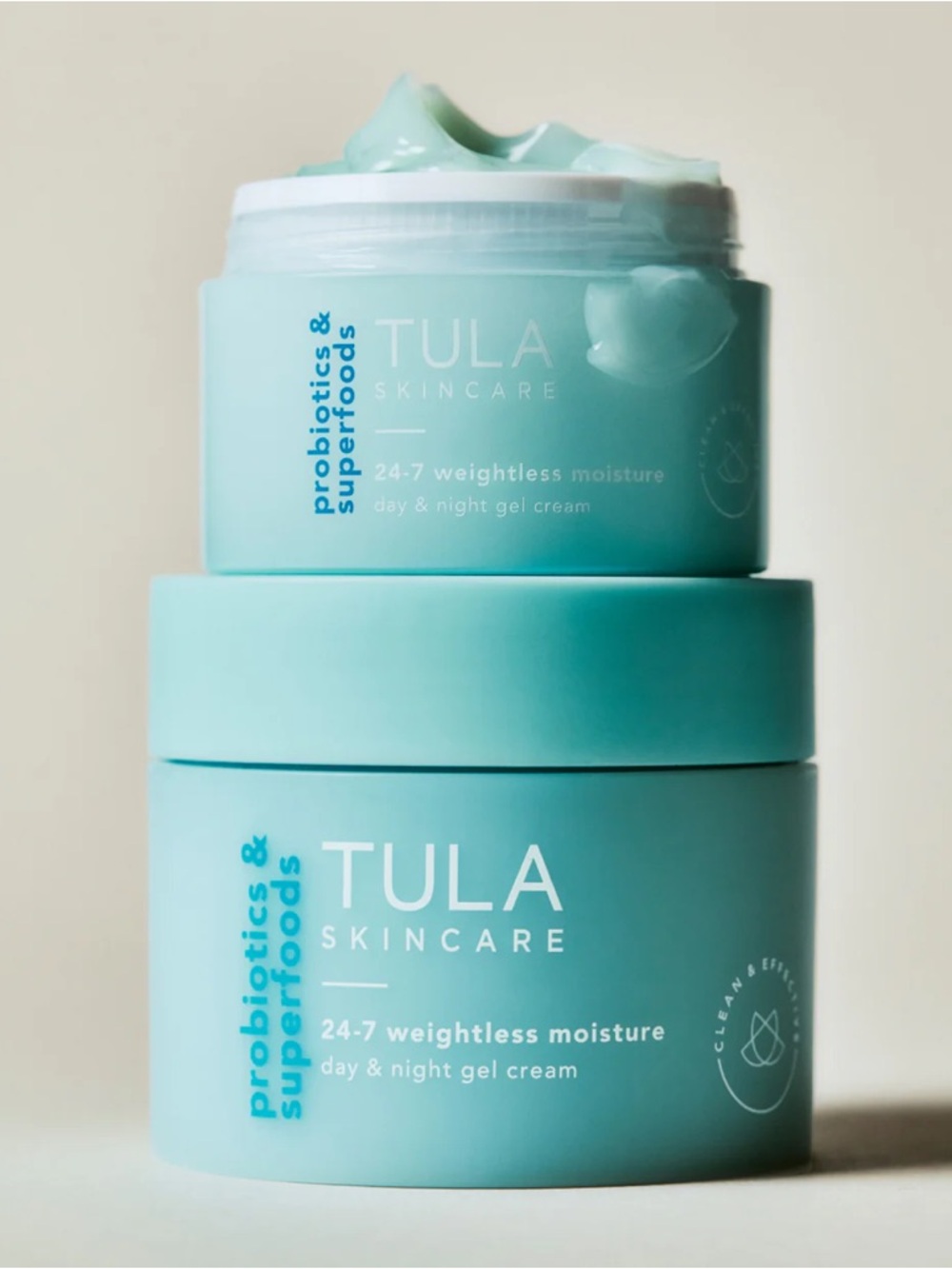 BUNDLE Tula 24-7 Weightless Moisture Gel Cream + supersize cream